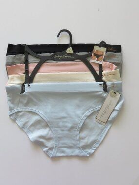 (#118) Marilyn Monroe 5-Pack Seamless Hipster Panties Size L